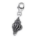 C2885 - 925 Sterling Silver Shell Charm Dangle