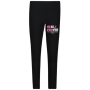 Women's Cancer Awareness Heal Cancer He Can Luke 1:37 Leggings