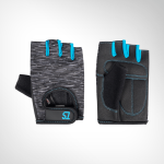 Unisex Training Blue melange Gloves