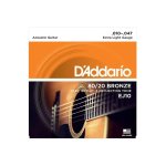 Daddario EJ10 Extra Light 80 20 Bronze Acoustic Strings .010-.047