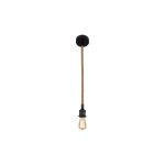 Pendant Metal With Rope Pen 587 Black