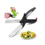 Ashcomonline Kitchen Scissors With Bult-in Cutting Board Stainless Steel All-purpose Scissor