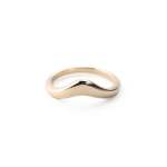 The Holly Arch Band - Chunky White Gold 18CT
