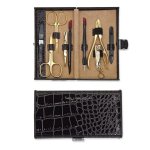 3 Swords Manicure Set 9264 P G Coco Brown