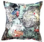 Africa Map Scatter Cushion