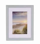 Photo Frame 12 X 16" – Mat Board Insert For 8 X 12" Distressed Duck Egg