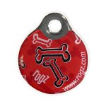 Rogz Id Tagz Self-customisable - Small Red