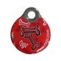 Rogz Id Tagz Self-customisable - Small / Red