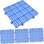 4PCS Interlocking Plastic Floor Tiles Non-skid Outdoor Patio Decking