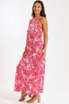Ladies Vera Strappy Summer Maxi Dress