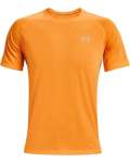 Men's Ua Streaker Run Short Sleeve - Omega Orange XXL