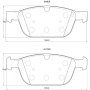 Volvo Kbc Brake Pads Front For - Spares Direct