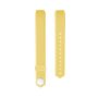 Fitbit Alta Silicon Band - Adjustable Replacement Strap - Yellow Small