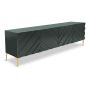 Chevron 4 Door Console - Navy Blue