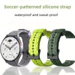 Suitable For Samsung Watch Series Football Pattern Fashion Design 20 22MM Size Soft Silicone Strap