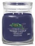 Yankee Candle Signature Collection Medium Lakefront Lodge - New Jar Design 2 Wicks Retail Box No Warranty