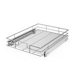 Roomtec Pull Out Cabinet Organizer 17" W X 21" D Heavy Duty Slide Out Shelves Pull Out Drawers For Kitchen Cabinet Base Cabinet
