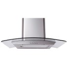 Chimney Cookerhood Glass U600SCG