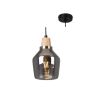 Eurolux - Tallinn Pendant 130MM Smokey Glass