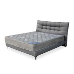 Elegant Upholstered Sleigh Bed