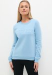 Sissy Boy Aksi: Basic Embossed Logo Sweat Top - Blue