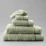 Zero Twist Towels Moss - Bath Sheet 90X160CM