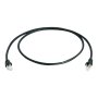 CAT6A S/ftp 3M Black Patch Cord