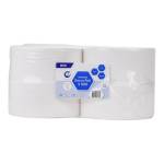 Premium 1PLY Decca Roll 5000 500M X Virgin X 100MM X 54MM Core 19GSM 8 Pack