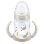 Nuk First Choice Temperature Control Learner Bottle With Non Spill SPOUT-150ML - Safari
