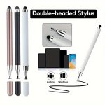 2 In 1 Universal Stylus Pen For Android iphone ipad Tablet Phone For Samsung Stylus Touch Drawing Pen