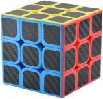 3X3 Speed Cube Carbon Fibre Sticker