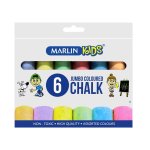 Marlin Kids Colour Chalk Jumbo 6’S X 12