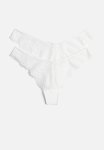 2-PACK Lace Brazilian Briefs - White