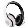 Impulse Volkano Series Wireless Bluetooth Headphones -white Built-in Fm Sd Card & Hands-free Calling