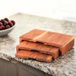 Acacia Wood Chopping Board Set