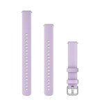 Garmin Lily 2 Bands 14 Mm Jasmine Silicone With Silver Hardware