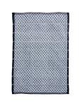 Textured Diamond Pattern Dishcloth - 40X60 Blue