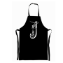 003 Custom Printed Black Apron