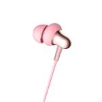 Stylish E1025 Dual-dynamic Driver 3.5MM In-ear Headphones - Pink