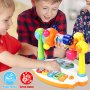 Musical Piano Keyboard Toy With Rotating Ferris Wheel Design - Rhythm & Song Learning Activity For Toddlers - Ideal Holiday Gift