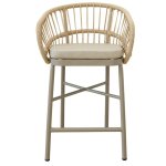 Lola Outdoor Counter Chair - Corfu Kelp