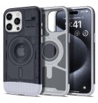 Spigen Iphone 15 Pro Premium Classic C1 Magfit Case Graphite