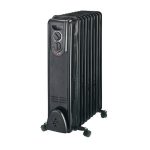 Elements Heater Oil 9 Fin 2000W Black - Mica Online