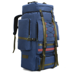 130L Extra Large Waterproof Outdoor Backpack - Blue