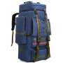 130L Extra Large Waterproof Outdoor Backpack - Blue