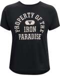 Women's Project Rock Property Of Short Sleeve - Black Sm