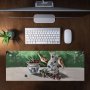 Cherries And Tea Large Desk Pad By Juanette Menderoi