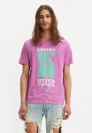 Levi's Short Sleeve Relaxed Fit Tee Za Ssnl Batwing Iris - Purple