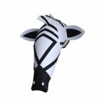 Felt 3D Zebra Head The Hometopia