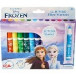 Disney Frozen Jumbo Starter Fibre-tip Markers 12 Pack